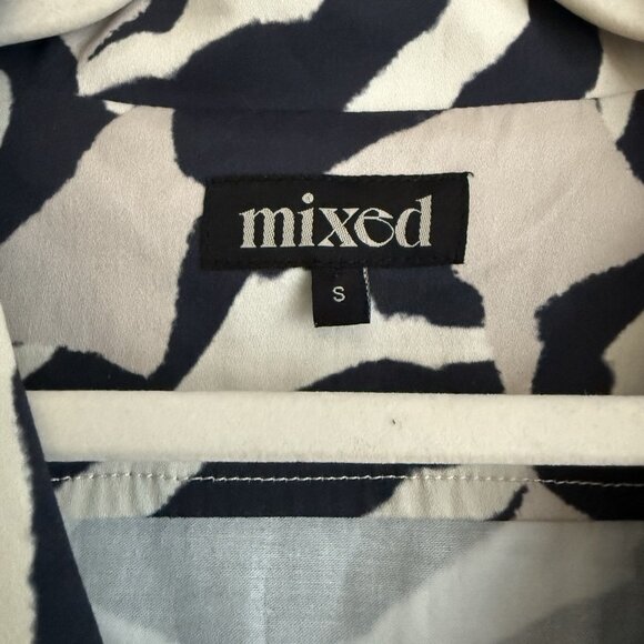 Mixed by Nasrin Zena Romper Shorts Playsuit Size S Belted - Picture 7 of 9